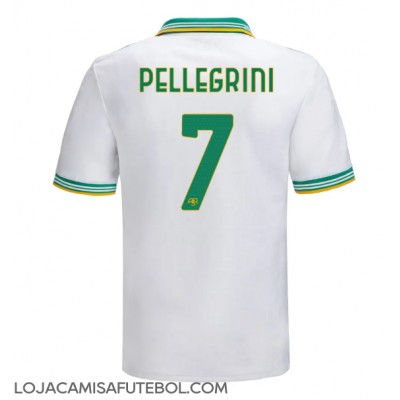Camisa de Futebol AS Roma Lorenzo Pellegrini #7 Equipamento Alternativo 2025-26 Manga Curta Camisa de Futebol AS Roma Lorenzo Pellegrini #7 Equipamento Alternativo 2025-26 Manga Curta